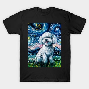 Bichon Frise Night T-Shirt